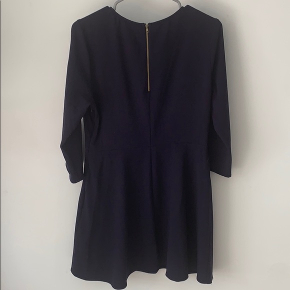 Navy blue high dress - Picture 2 of 4